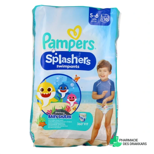 Pampers Splashers - Vue 360°