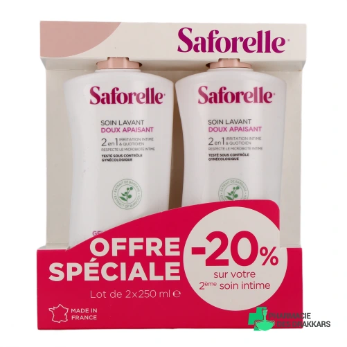 Saforelle Soin Intime Lavant Doux Savon Liquide - Vue 360°