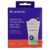 Lansinoh Sachets Conservation Lait Maternel - Vue 360°