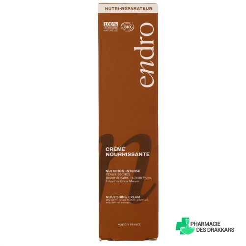 Endro Crème Nourrissante - Vue 360°