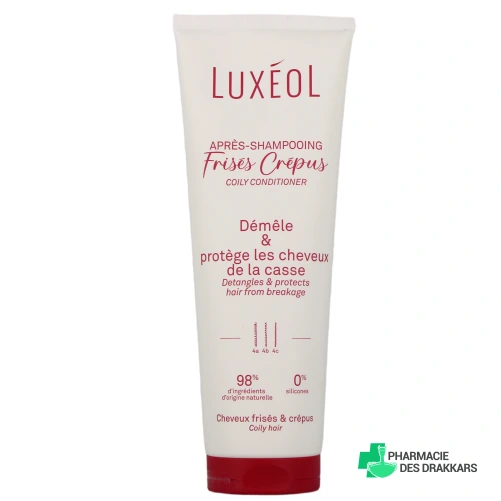 Luxéol Après-Shampooing Frisés Crépus - Vue 360°