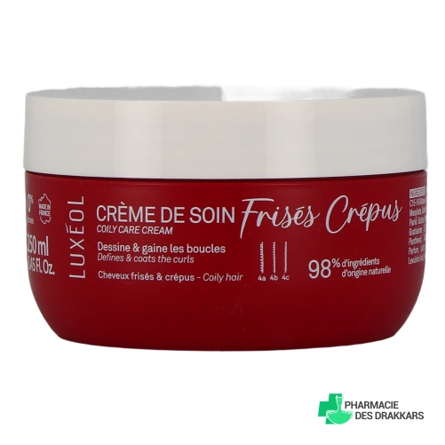 Luxéol Crème de Soin Frisés Crépus - Vue 360°