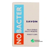 Nobacter Savon hypoallergénique peaux sensibles et à problèmes - Vue 360°