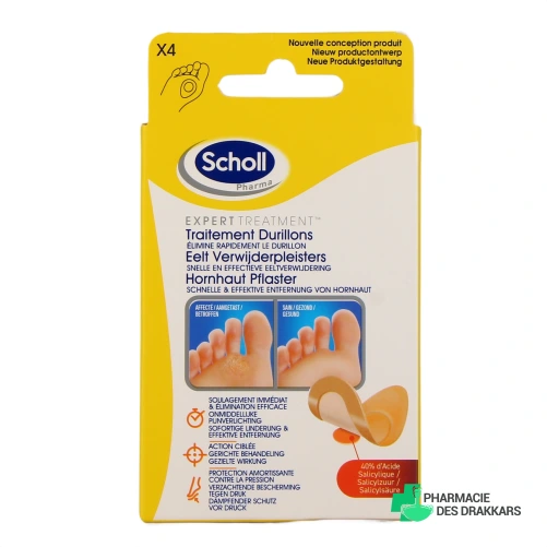 Scholl Pansements Coricides Durillons - Vue 360°