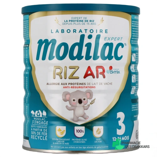 Modilac Expert Riz AR Lait - Vue 360°