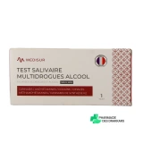 Test Salivaire Multidrogues Alcool - Vue 360°