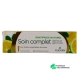 Lehning Dentifrice Naturel Soin Complet Dents et Gencives - Vue 360°