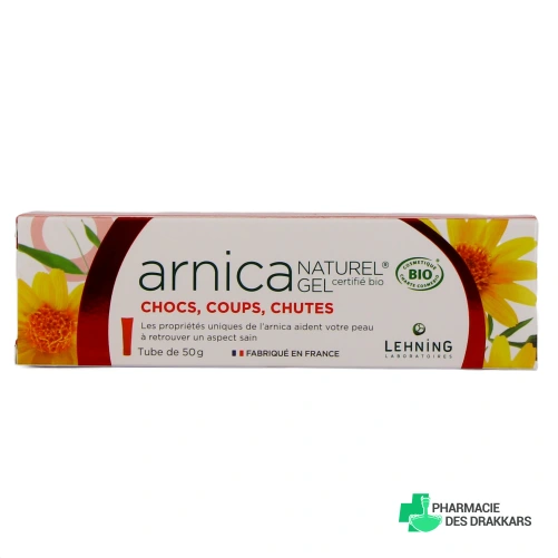 Lehning Arnica Gel Naturel Bio - Vue 360°