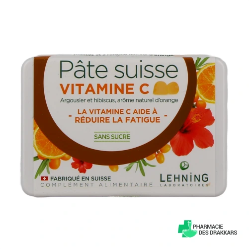 Lehning Pâte Suisse Vitamine C - Vue 360°