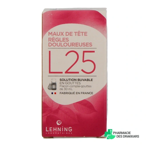 Lehning L25 Solution buvable en gouttes - Vue 360°