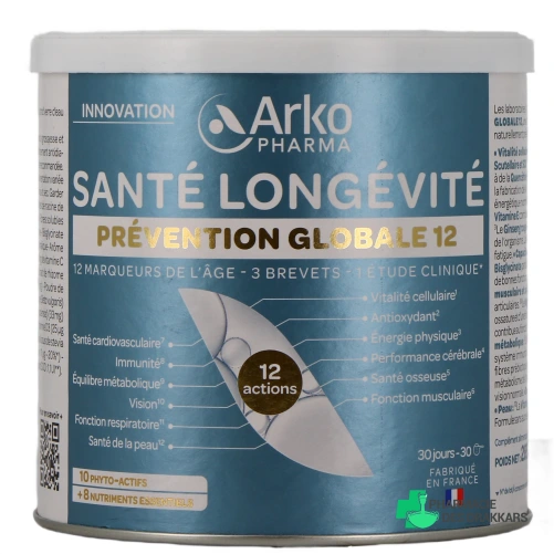 Arkopharma Santé Longévité Prévention Globale 12 - Vue 360°