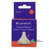 Lansinoh Natural Wave Tétines - Vue 360°