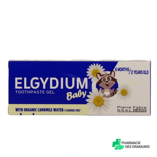 Elgydium Baby Dentifrice Bébé Bio - Vue 360°