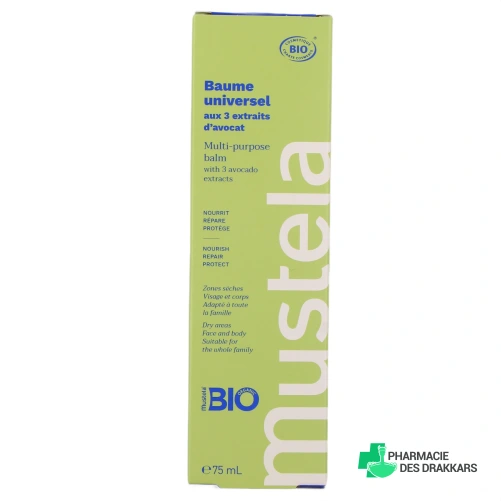 Mustela Baume Universel Bio - Vue 360°