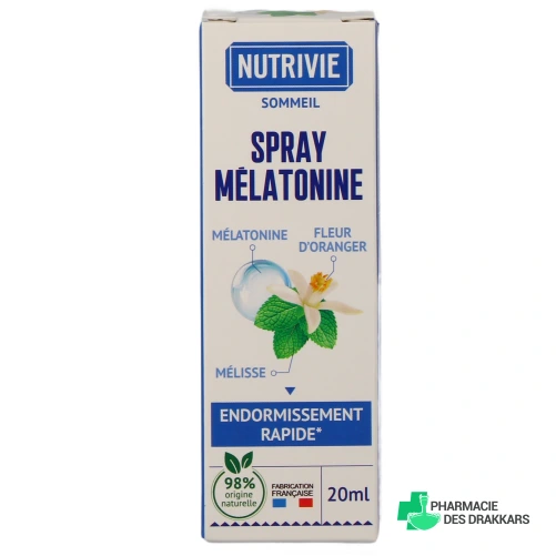 Nutrivie Spray Mélatonine - Vue 360°