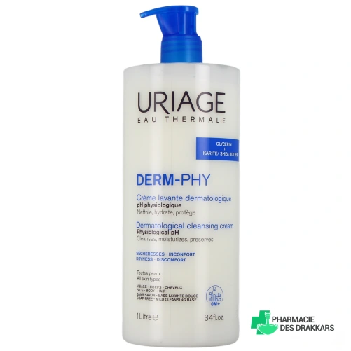 Uriage Derm-Phy Crème Lavante - Vue 360°
