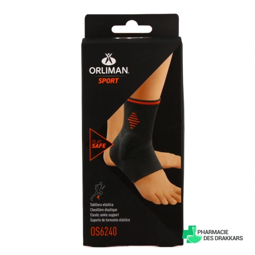 Orliman Sport Chevillère Élastique - Vue 360°