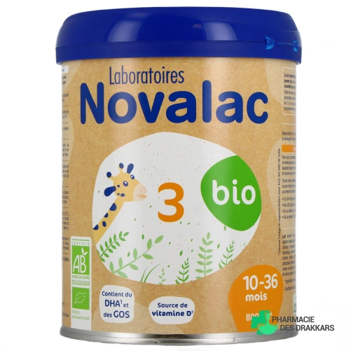 Novalac Bio Lait 3eme âge - Vue 360°