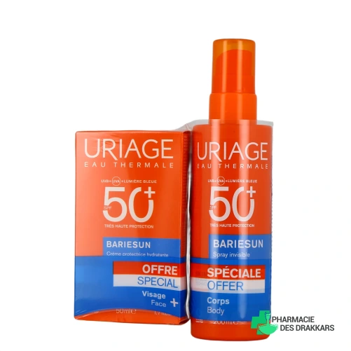Uriage Bariésun Spray Solaire Invisible SPF 50+ - Vue 360°