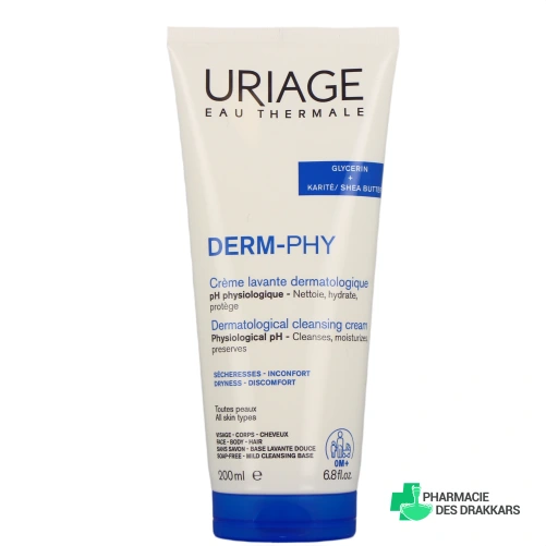 Uriage Derm-Phy Crème Lavante - Vue 360°