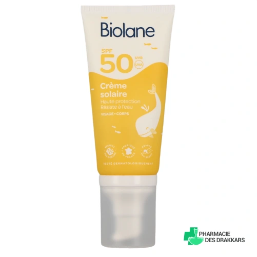 Biolane Expert Crème Solaire Bébé SPF 50+ - Vue 360°