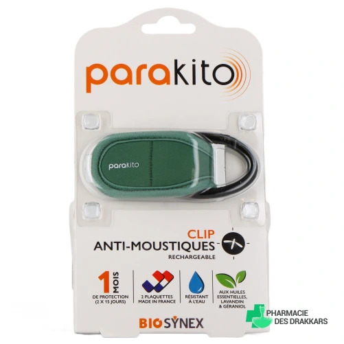 Parakito Clip Anti-Moustiques - Vue 360°