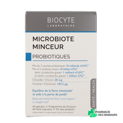 Biocyte Microbiote Minceur - Vue 360°
