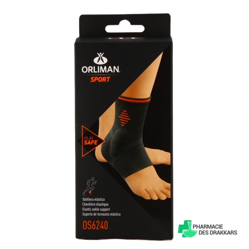 Orliman Sport Chevillère Élastique - Vue 360°