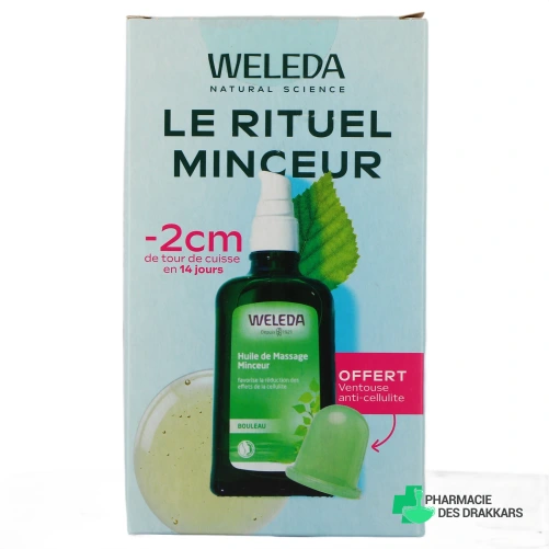 Weleda Huile de Massage Minceur - Vue 360°