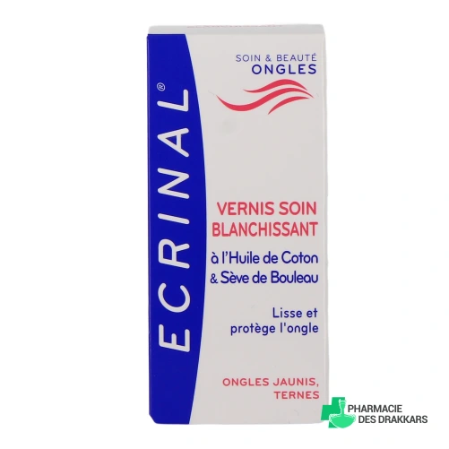 Ecrinal Vernis Soin Blanchissant - Vue 360°