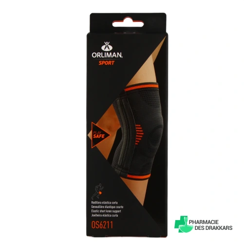Orliman Sport Genouillère Élastique - Vue 360°