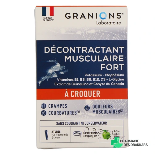 Granions Décontractant Musculaire Fort - Vue 360°