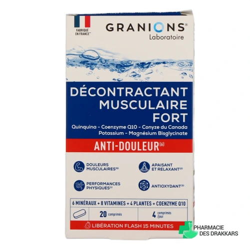 Granions Décontractant Musculaire Fort - Vue 360°
