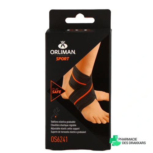 Orliman Sport Chevillère Élastique Réglable - Vue 360°