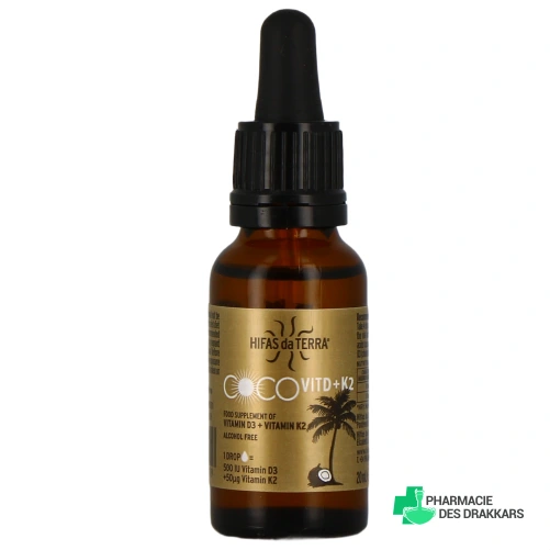 Hifas da Terra CocoVit D et K2 - Vue 360°