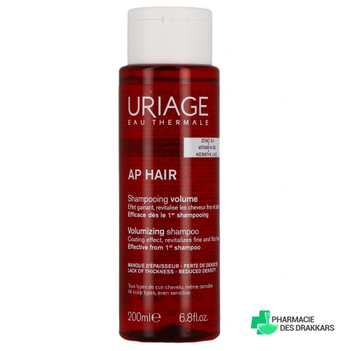 Uriage AP Hair Shampooing Volume - Vue 360°