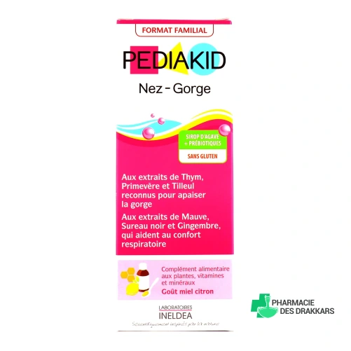 Pediakid Nez Gorge Sirop