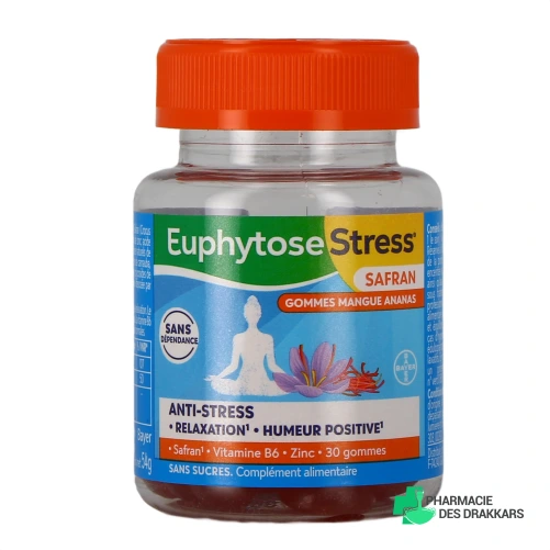 Euphytose Stress Safran - Vue 360°