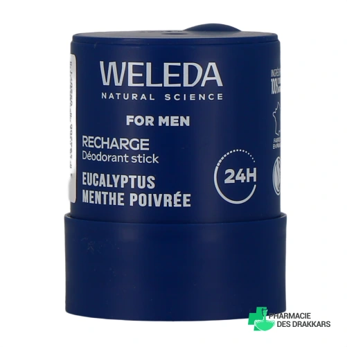 Weleda Déodorant Stick Homme - Vue 360°