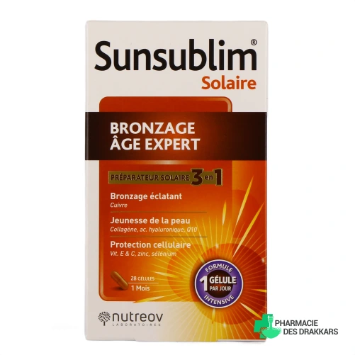 Sunsublim Solaire Bronzage Âge Expert - Vue 360°