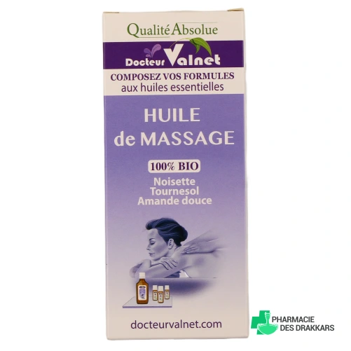 Docteur Valnet Huile pour massage - Vue 360°
