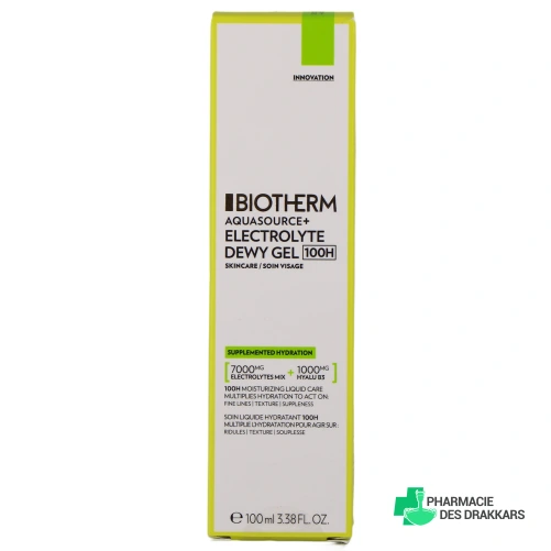 Biotherm Aquasource+ Electrolyte Dewy Gel - Vue 360°