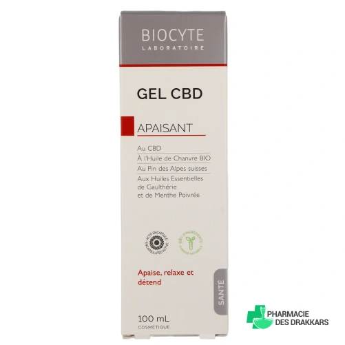 Biocyte Gel CBD - Vue 360°