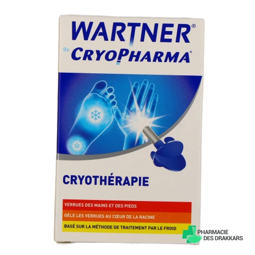 Cryopharma Wartner Verrues mains et pieds - Vue 360°