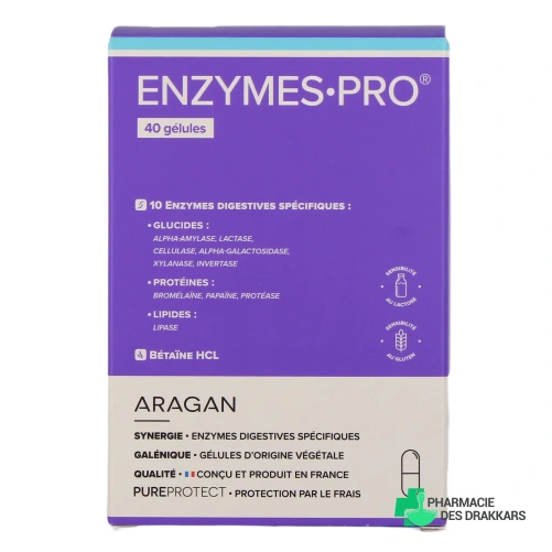 Aragan Enzymes Pro - Vue 360°