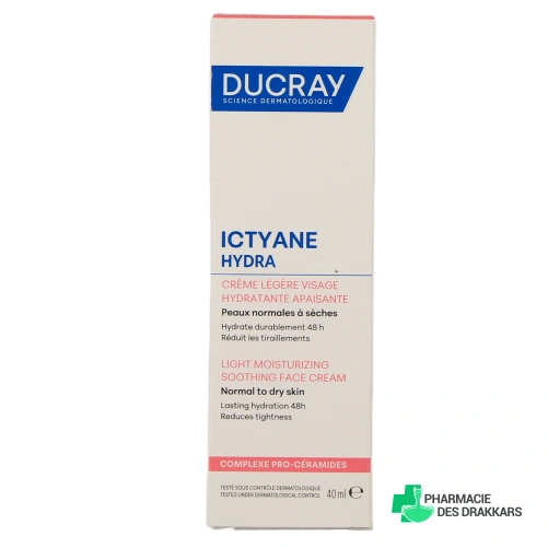Ducray Ictyane Hydra Crème Légère - Vue 360°