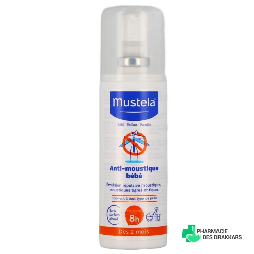 Mustela Anti-Moustique Bébé - Vue 360°
