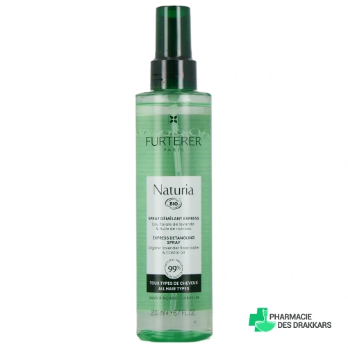 Furterer Naturia Spray Démêlant Express Bio - Vue 360°