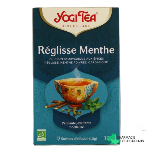 Yogi Tea Réglisse Menthe - Vue 360°