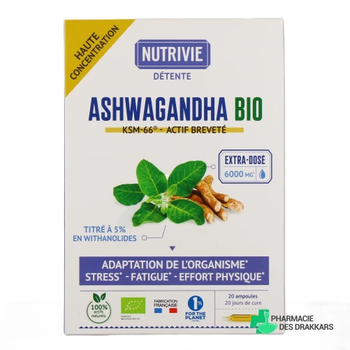 Nutrivie Ashwagandha - Vue 360°
